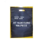 SAC001 SACS NOIR TISSU NON-TISSE  40*30+5CM