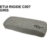 Etui Rigide C007 LOGO GRIS